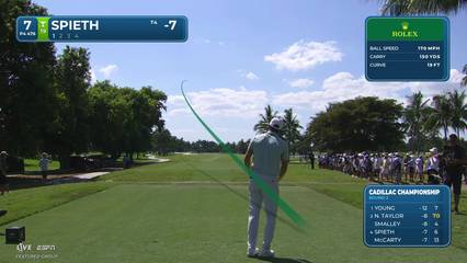 Jordan Spieth | Round 2 | 7th hole | Shot 1 | 2026 Cadillac