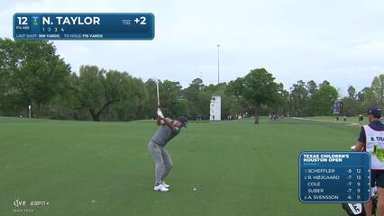 Nick Taylor | Round 2 | 12th hole | Shot 2 | 2025 Houston Open