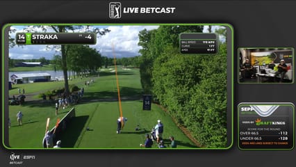 Sepp Straka | Round 1 | 14th hole | Shot 1 | 2026 Truist Championship