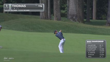 Justin Thomas | Round 2 | 1st hole | Shot 2 | 2025 BMW Championship