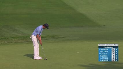 Harris English | Round 3 | 7th hole | Shot 3 | 2025 Farmers