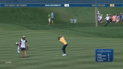 Nick Taylor | Round 4 | 5th hole | Shot 2 | 2026 THE PLAYERS