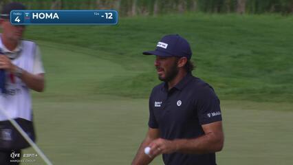 Max Homa | Round 4 | 4th hole | Shot 3 | 2025 3M Open