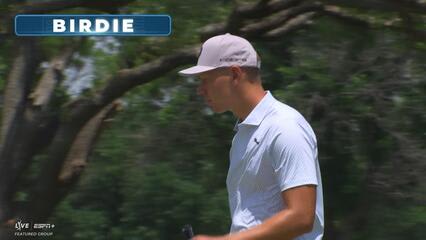 Matti Schmid | Round 4 | 9th hole | Shot 3 | 2025 Charles Schwab