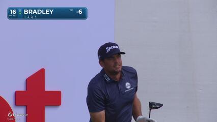Keegan Bradley | Round 3 | 16th hole | Shot 1 | 2025 Rocket Classic