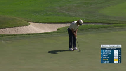 Garrick Higgo | Round 3 | 10th hole | Shot 3 | 2025 Procore
