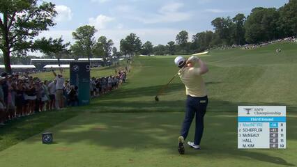 Robert MacIntyre | Round 3 | 9th hole | Shot 1 | 2025 BMW Championship