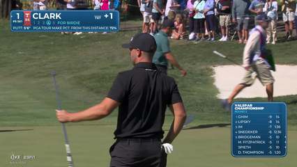 Wyndham Clark | Round 2 | 1st hole | Shot 4 | 2026 Valspar