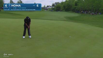 Max Homa | Round 1 | 6th hole | Shot 3 | 2025 RBC Canadian