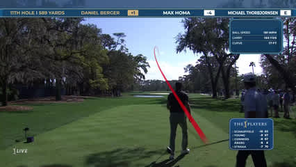 Daniel Berger | Round 2 | 11th hole | Shot 1 | 2026 THE PLAYERS