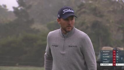 Russell Henley | Round 3 | 12th hole | Shot 3 | 2025 AT&T Pebble Beach
