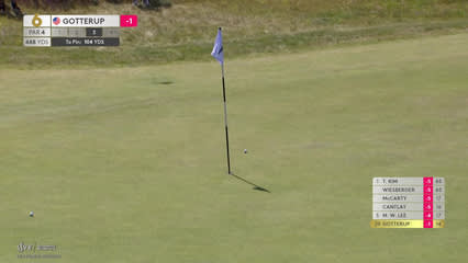 Chris Gotterup | Round 1 | 6th hole | Shot 3 | 2026 Genesis Scottish Open