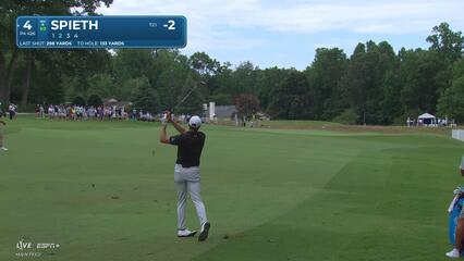 Jordan Spieth | Round 1 | 4th hole | Shot 2 | 2025 Wyndham
