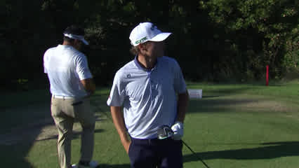 Adrien Dumont de Chassart | Round 4 | 18th hole | Shot 1 | 2025 Compliance Solutions