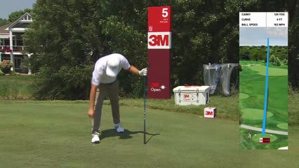 Emiliano Grillo | Round 4 | 5th hole | Shot 1 | 2026 3M Open