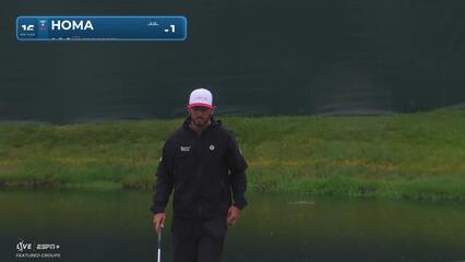 Max Homa | Round 2 | 16th hole | Shot 4 | 2025 the Memorial
