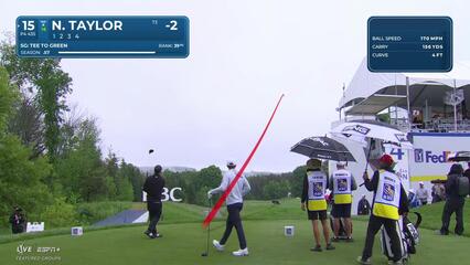 Nick Taylor | Round 1 | 15th hole | Shot 1 | 2025 RBC Canadian