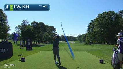 Si Woo Kim | Round 4 | 5th hole | Shot 1 | 2026 Truist Championship