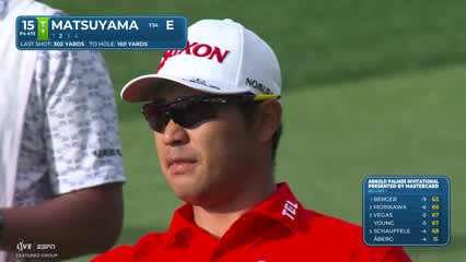 Hideki Matsuyama | Round 1 | 15th hole | Shot 2 | 2026 Arnold Palmer