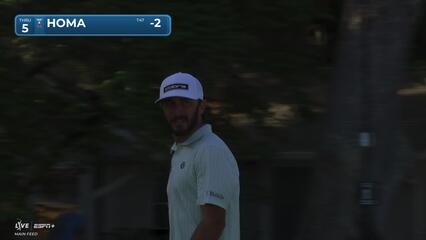 Max Homa | Round 3 | 5th hole | Shot 4 | 2025 RBC Heritage