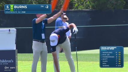 Sam Burns | Round 2 | 5th hole | Shot 1 | 2026 Texas Children's