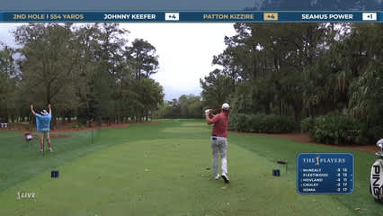 Patton Kizzire | Round 1 | 2nd hole | Shot 1 | 2026 THE PLAYERS