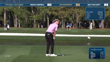 Joe Highsmith | Round 1 | 7th hole | Shot 2 | 2025 THE PLAYERS