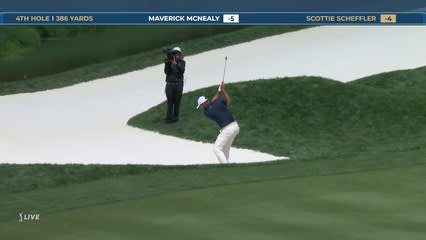 Scottie Scheffler | Round 4 | 4th hole | Shot 2 | 2026 THE PLAYERS