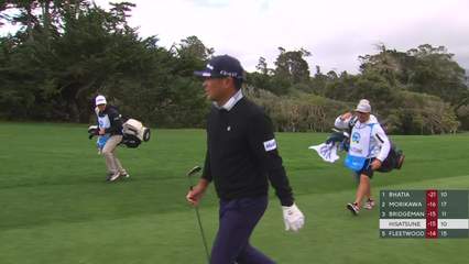 Ryo Hisatsune | Round 3 | 11th hole | Shot 2 | 2026 AT&T Pebble Beach