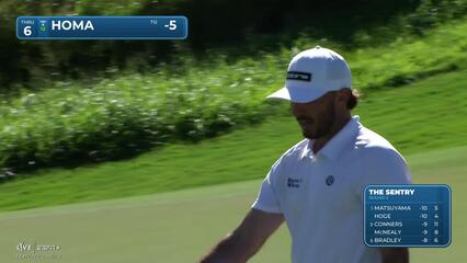 Max Homa | Round 2 | 6th hole | Shot 3 | 2025 The Sentry
