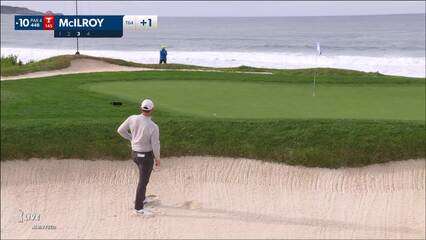 Rory McIlroy | 2024 AT&T Pebble Beach | Round 3 | 10th hole | Shot 3