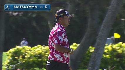 Hideki Matsuyama | Round 2 | 3rd hole | Shot 4 | 2026 Sony Open