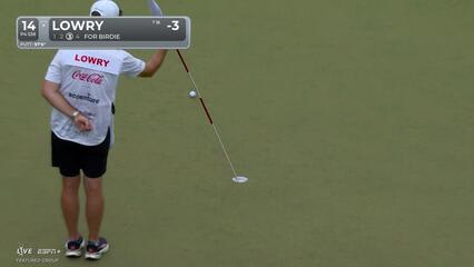 Shane Lowry | Round 2 | 14th hole | Shot 3 | 2025 TOUR Championship