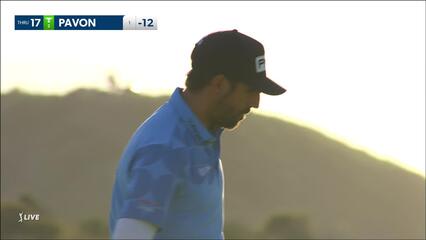 Matthieu Pavon | 2024 Farmers | Round 4 | 17th hole | Shot 5