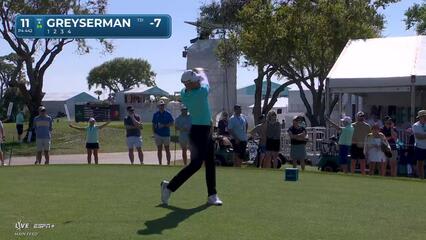 Max Greyserman | Round 3 | 11th hole | Shot 1 | 2025 Cognizant Classic