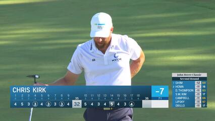 Chris Kirk | Round 2 | 17th hole | Shot 4 | 2025 John Deere