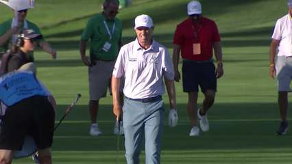 Steven Alker | Round 2 | 18th hole | Shot 3 | 2025 Charles Schwab