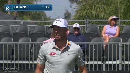 Sam Burns | Round 2 | 10th hole | Shot 4 | 2025 Arnold Palmer Invitational