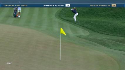 Scottie Scheffler | Round 4 | 2nd hole | Shot 3 | 2026 THE PLAYERS