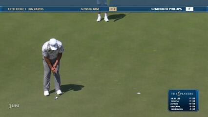 Si Woo Kim | Round 3 | 13th hole | Shot 4 | 2025 THE PLAYERS