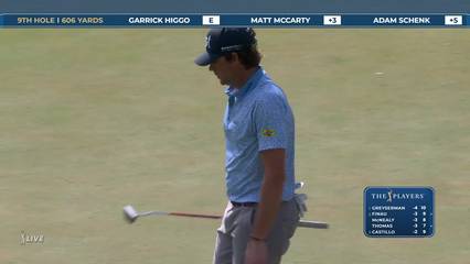 Adam Schenk | Round 1 | 9th hole | Shot 5 | 2026 THE PLAYERS
