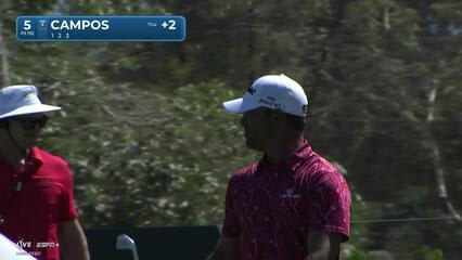Rafael Campos | Round 1 | 5th hole | Shot 1 | 2025 Mexico Open