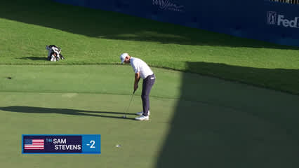 Sam Stevens | Round 2 | 17th hole | Shot 3 | 2026 Sony Open