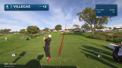 Camilo Villegas | Round 1 | 8th hole | Shot 1 | 2025 Farmers