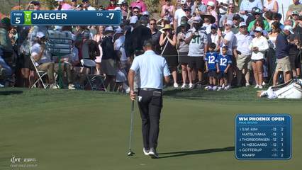 Stephan Jaeger | Round 4 | 5th hole | Shot 5 | 2026 WM Phoenix Open