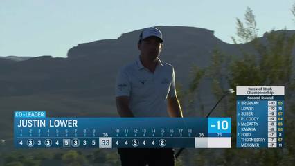 Justin Lower | Round 2 | 15th hole | Shot 2 | 2025 Bank of Utah