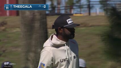 Sahith Theegala | Round 2 | 2nd hole | Shot 4 | 2025 Valspar