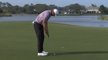 Joe Weiler | Round 3 | 8th hole | Shot 4 | 2024 PGA TOUR Q-School