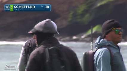 Scottie Scheffler | Round 4 | 18th hole | Shot 2 | 2026 AT&T Pebble Beach
