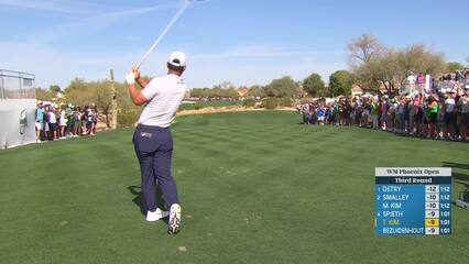 Tom Kim | Round 3 | 1st hole | Shot 1 | 2025 WM Phoenix Open